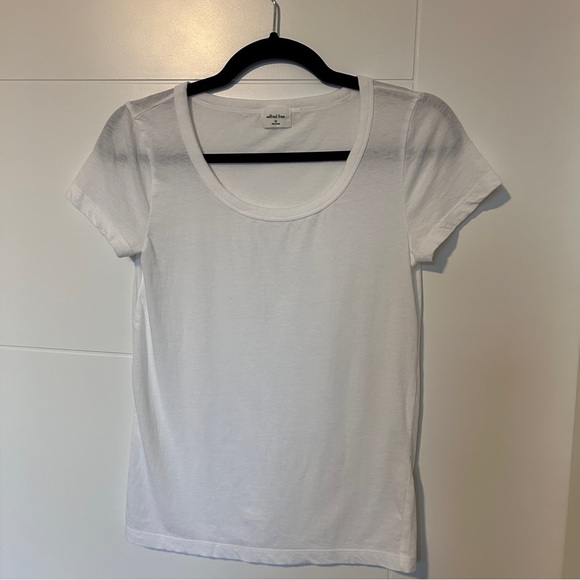 WILFRED FREE l Aritzia Scoop Neck Tee | XS - Picture 1 of 4